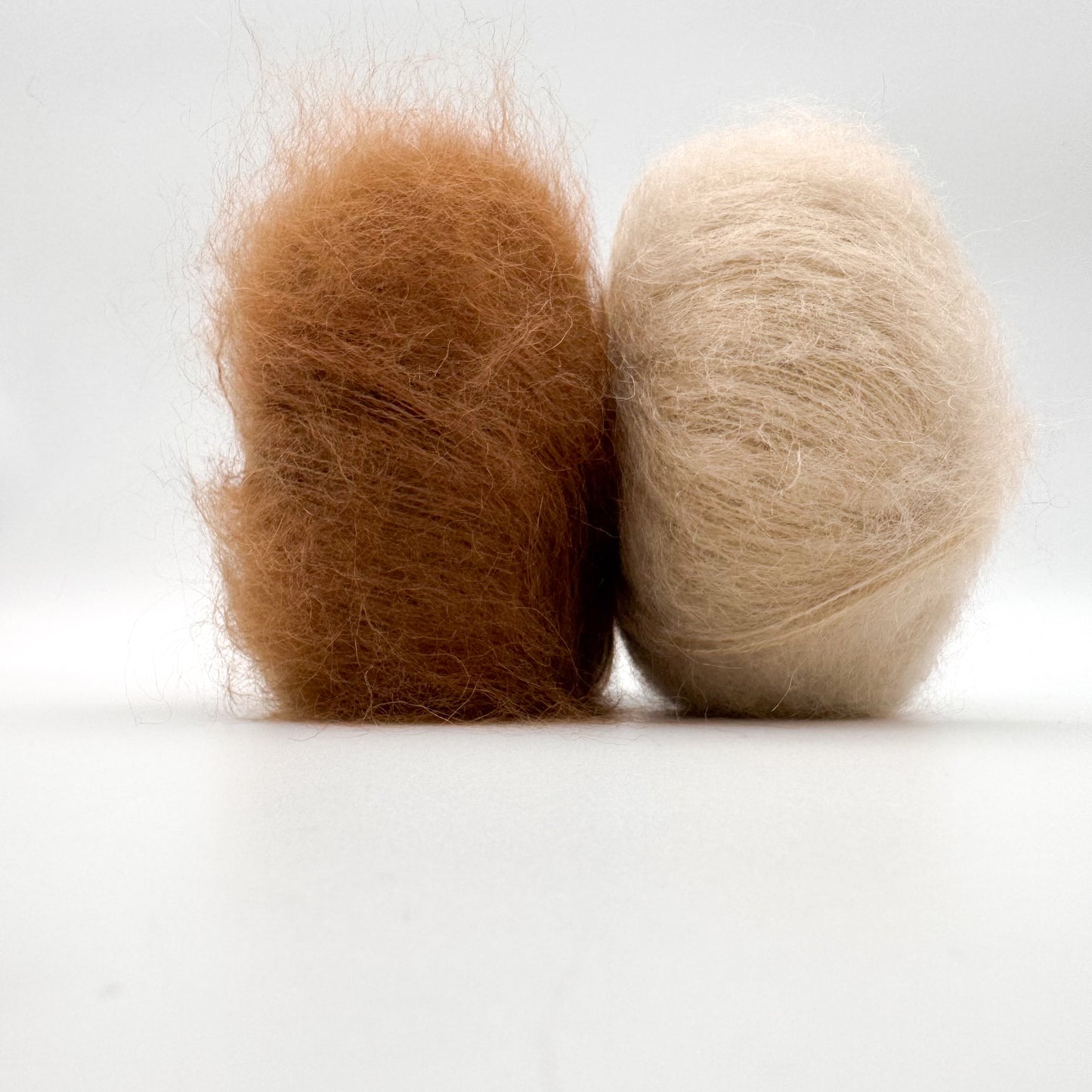 Mohair Sport Garn in der Farbe Karamell – Superkid-Mohair und Seide von A Knitters World