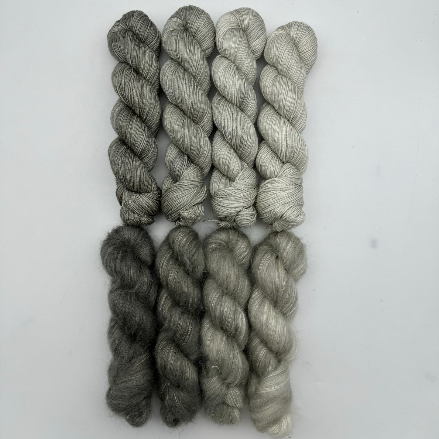 Merino/ Mohair Fade Sæt - My Way - A Knitters World