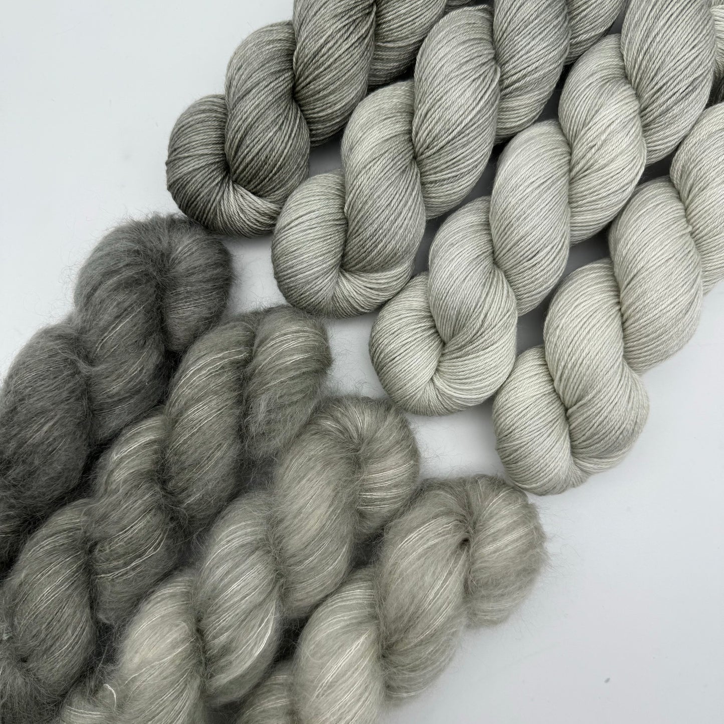 Merino/ Mohair Fade Sæt - My Way - A Knitters World