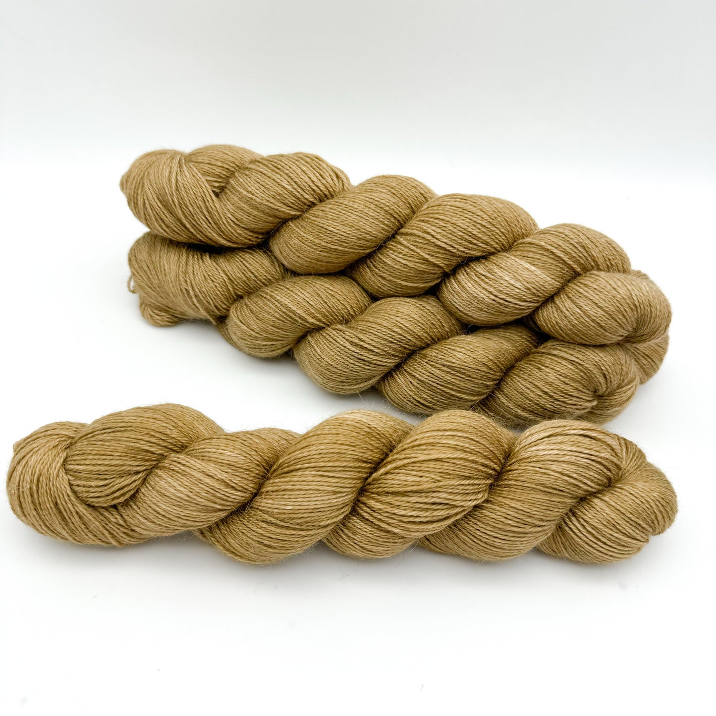 Alpakka/silke/cashmere - Caramel - A Knitters World
